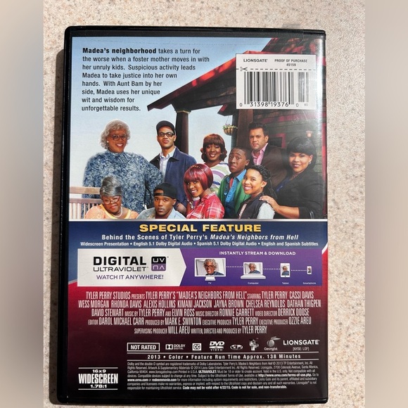 Madea's Neighbors From Hell - The Play DVD - Picture 3 of 3